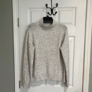 Cozy Gray Knit Sweater